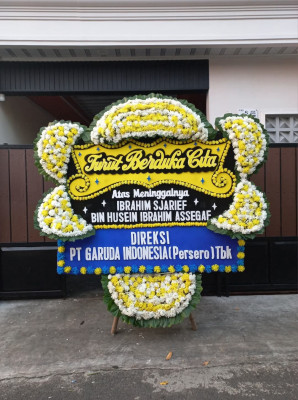 Papan Bunga Duka di Panawu